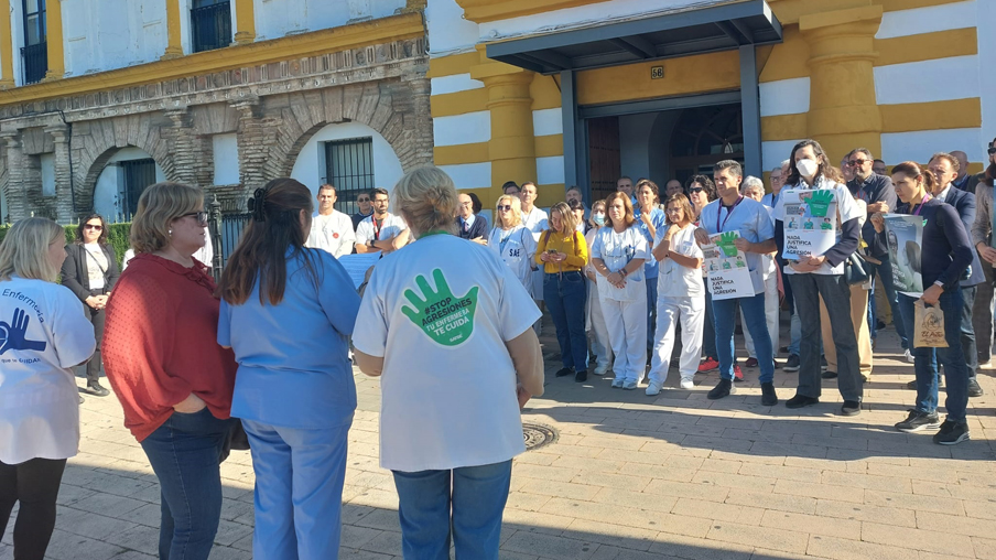 Concentración repulsa agresión profesional sanitario